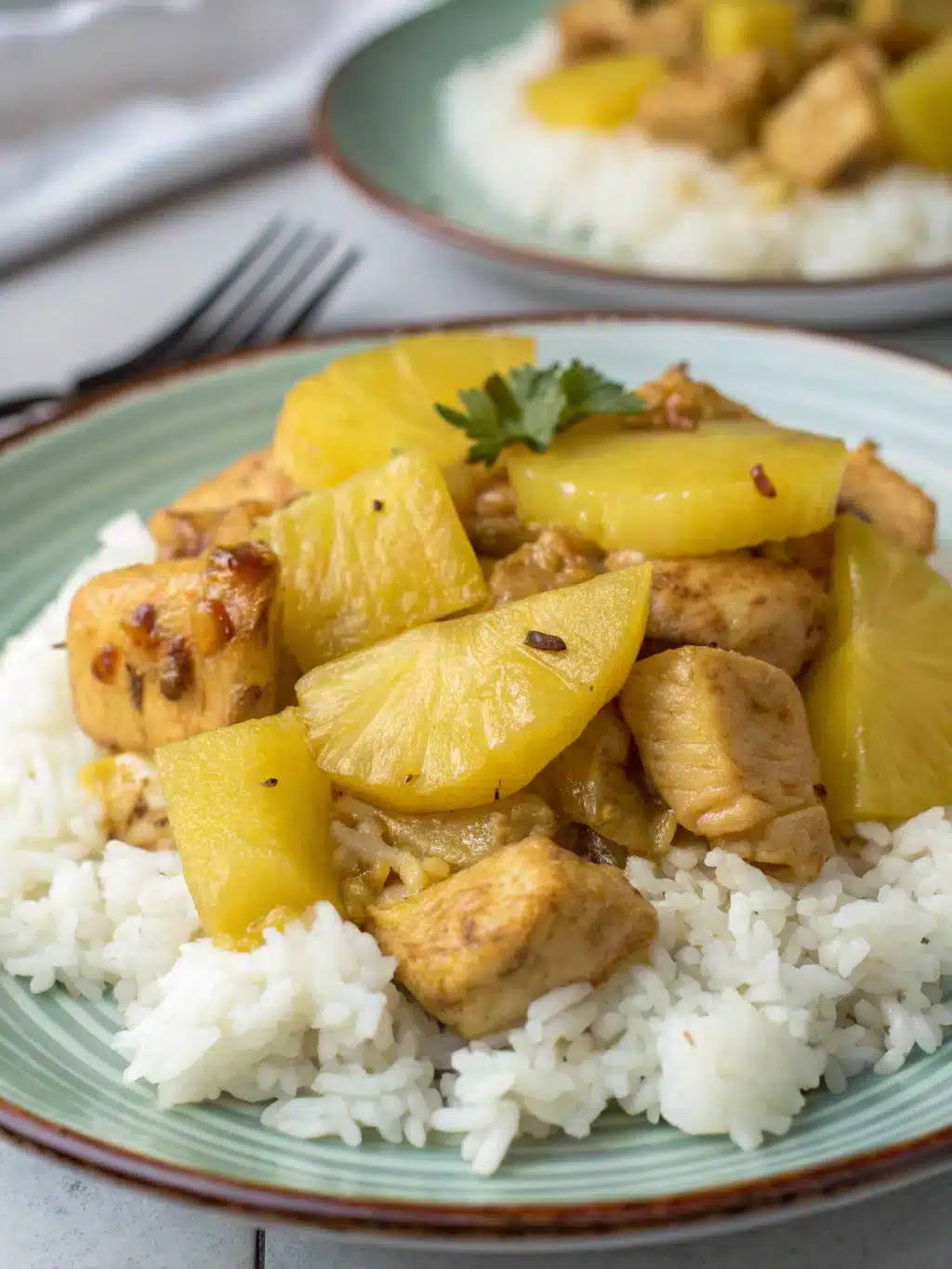 Pineapple Chicken and Rice - Recipe High