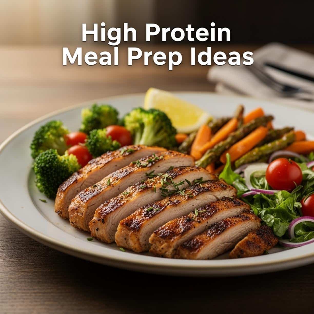 High Protein Meal Prep Ideas